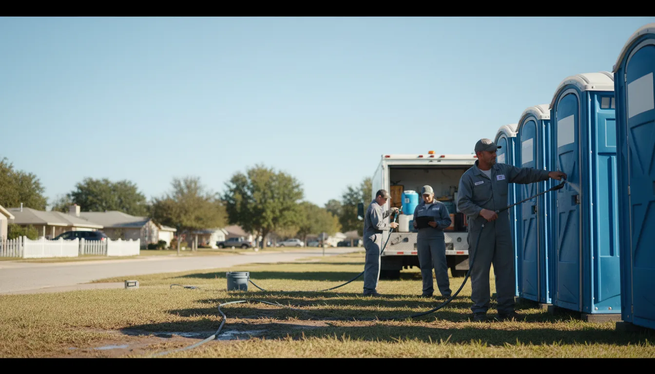 Long-Term Portable Toilet Rental in Dover, DE near me